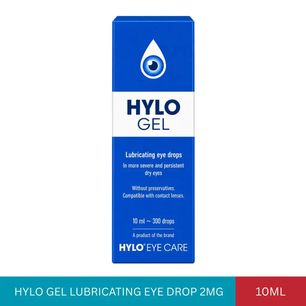 HYLO GEL LUBRICATING EYE DROP 2MG (10ML)#