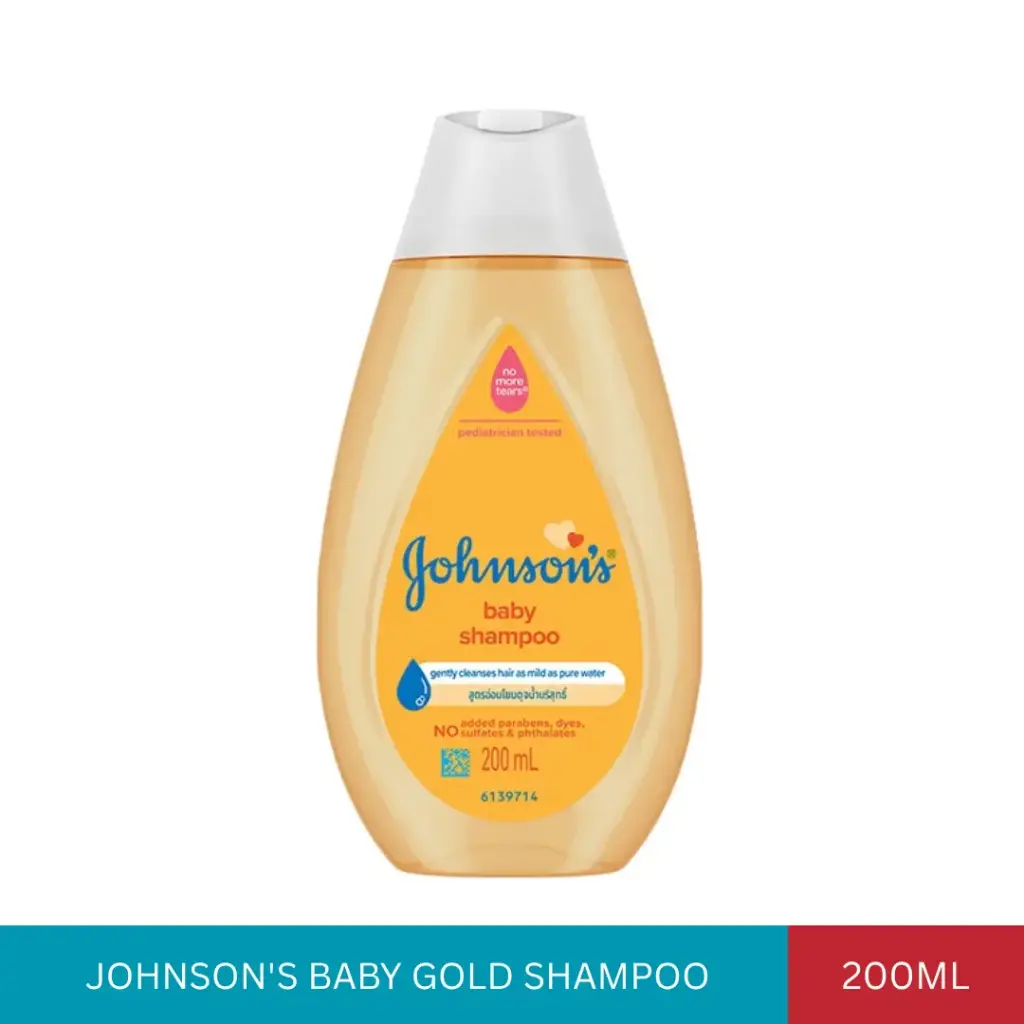 JOHNSON'S BABY GOLD SHAMPOO (200ML)