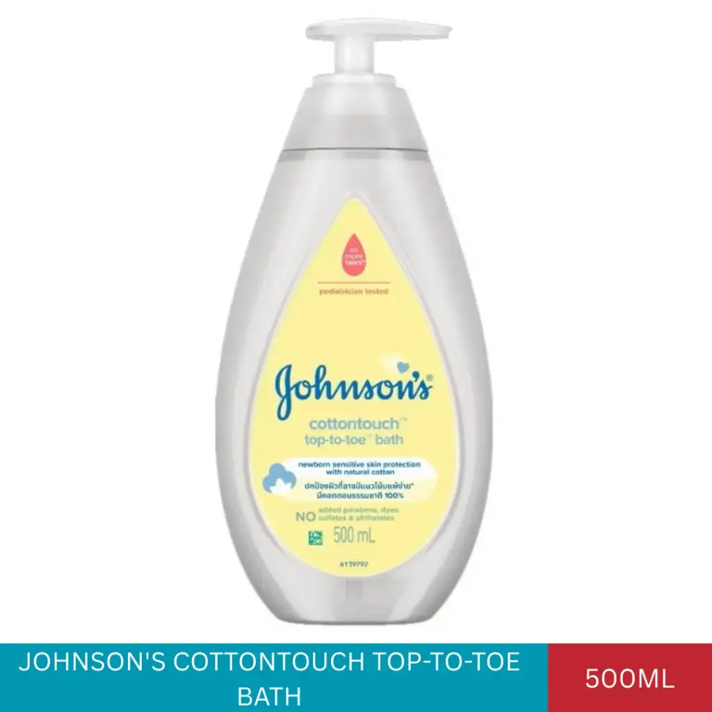 JOHNSON'S COTTONTOUCH TOP-TO-TOE BATH (500ML)#