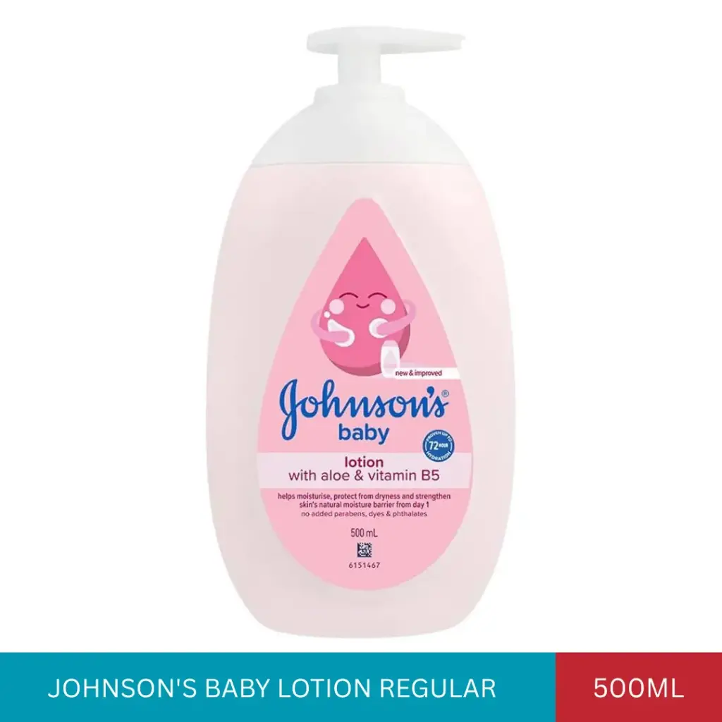 JOHNSON'S BABY LOTION REGULAR (500ML)