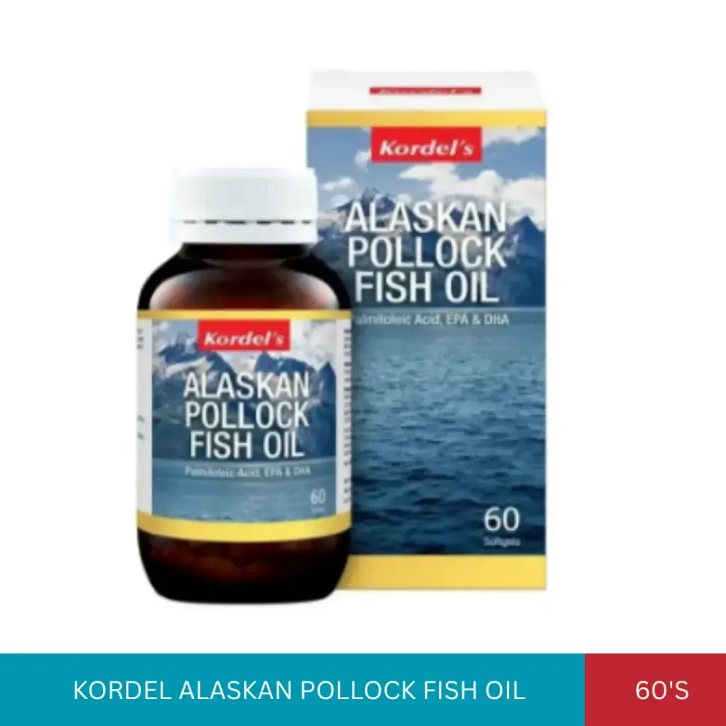 KORDEL ALASKAN POLLOCK FISH OIL (60'S)