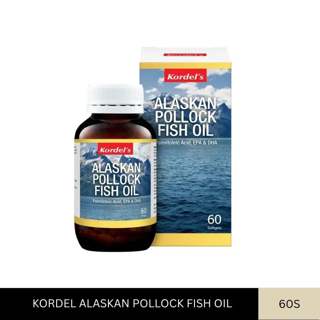 KORDEL ALASKAN POLLOCK FISH OIL (60'S)