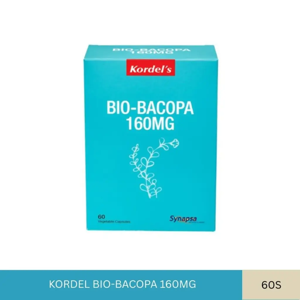 KORDEL BIO-BACOPA 160MG (60'S)