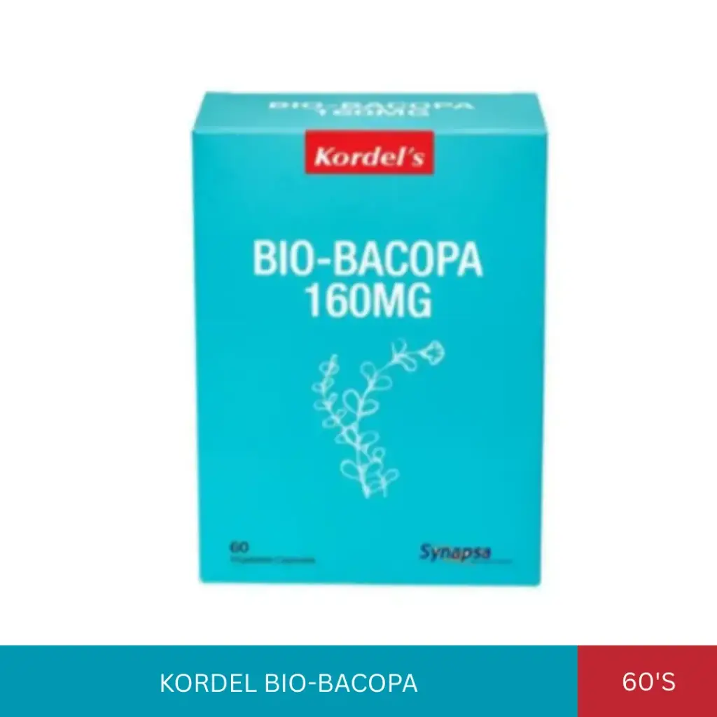 KORDEL BIO-BACOPA 160MG (60'S)