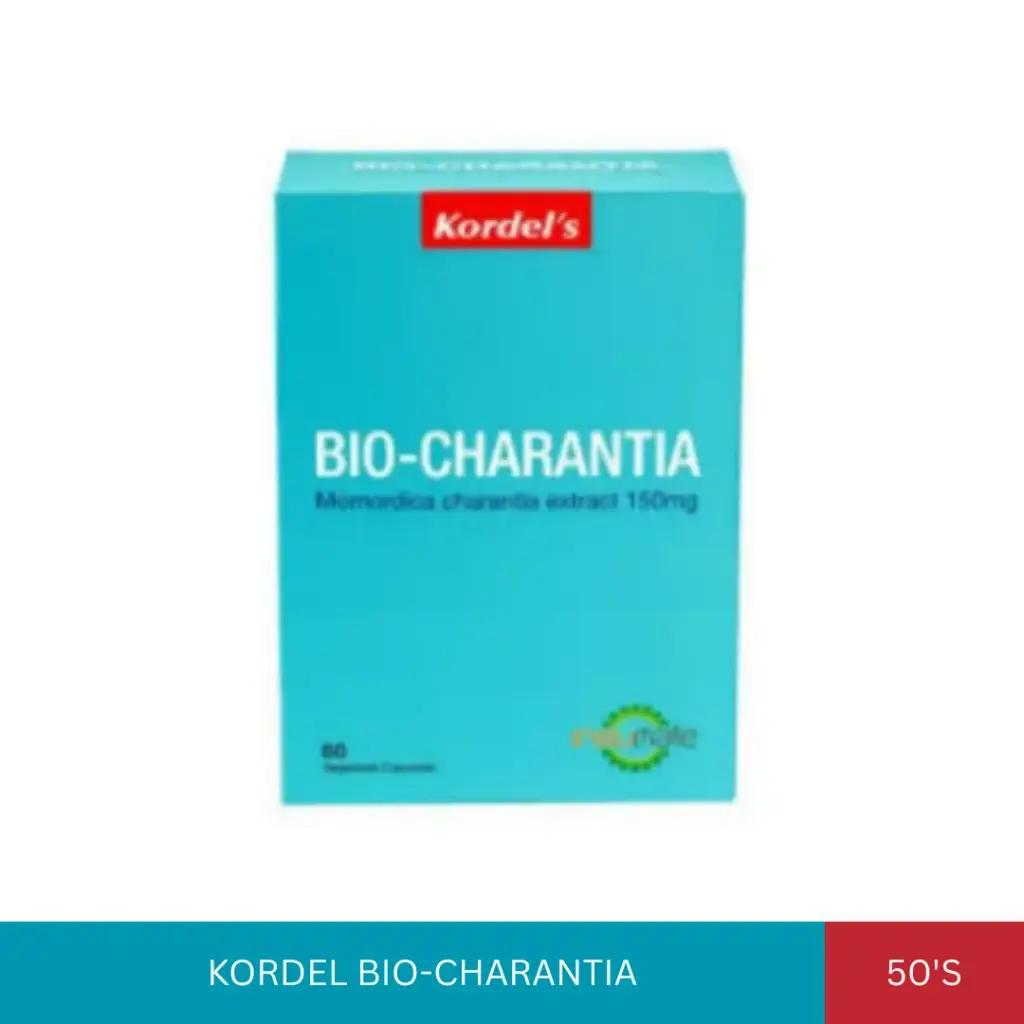 KORDEL BIO-CHARANTIA 60'S FREE ALA 200MG (50'S)#