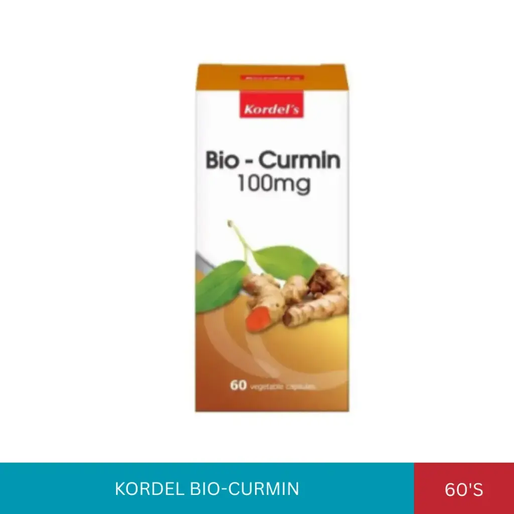 KORDEL BIO-CURMIN 100MG (60'S)