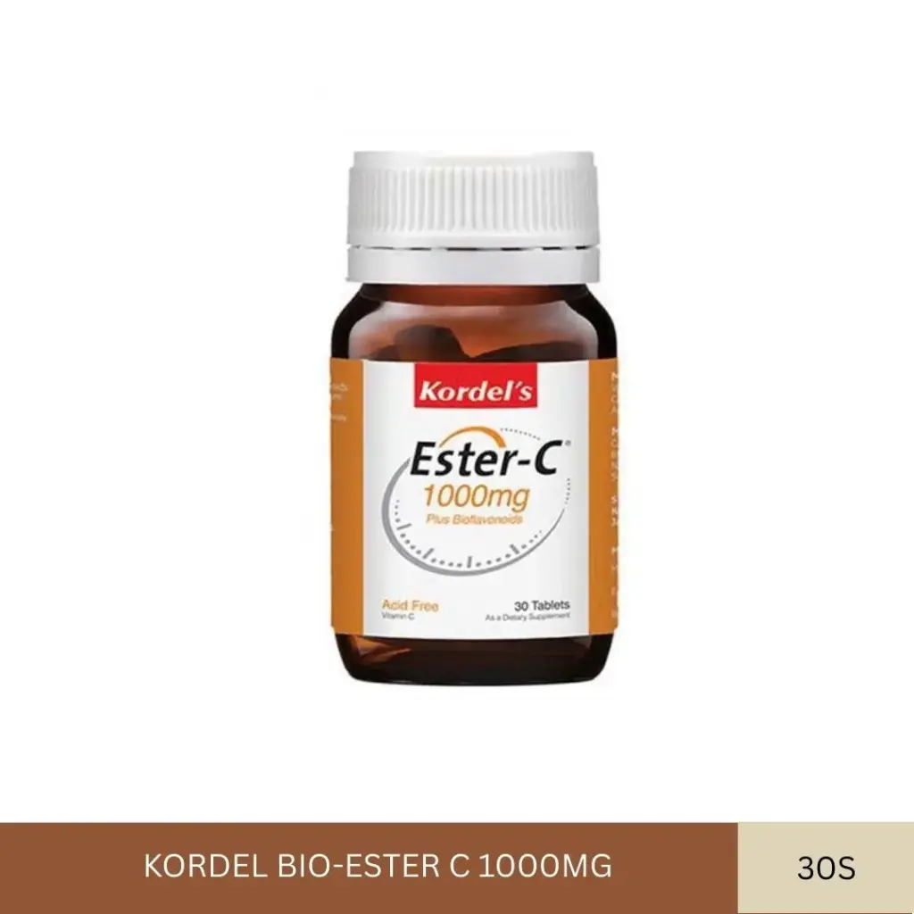 KORDEL BIO-ESTER C 1000MG (30'S)#