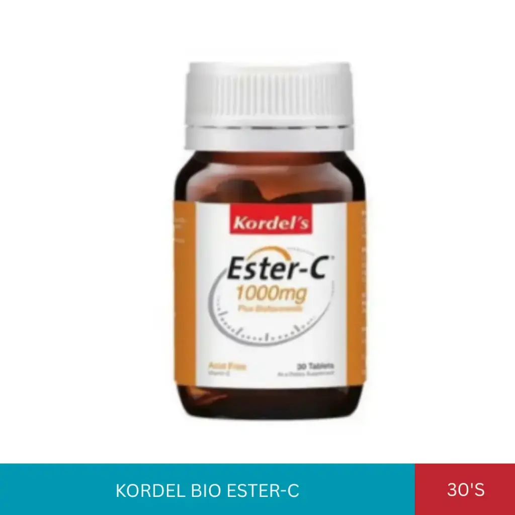 KORDEL BIO-ESTER C 1000MG (30'S)#