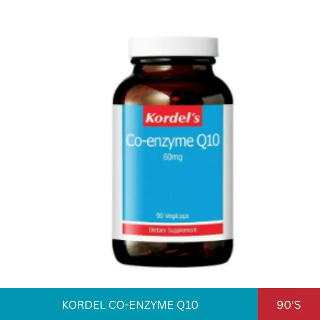 KORDEL CO-ENZYME Q10 60MG (90'S)