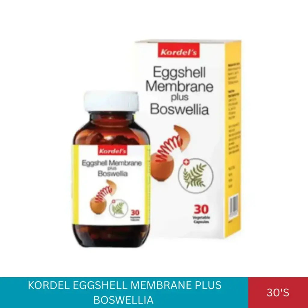 KORDEL EGGSHELL MEMBRANE PLUS BOSWELLIA (30'S)