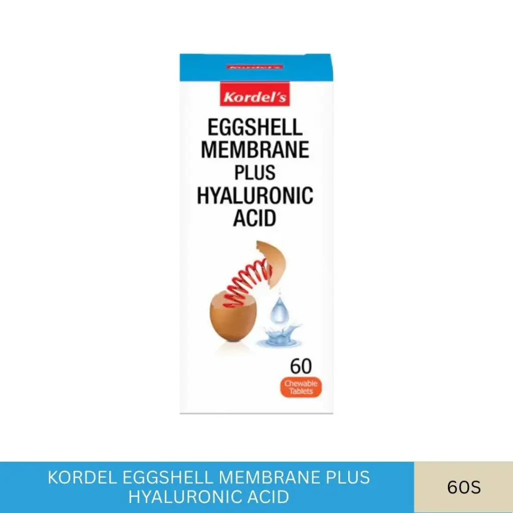 KORDEL EGGSHELL MEMBRANE PLUS HYALURONIC ACID (60'S)