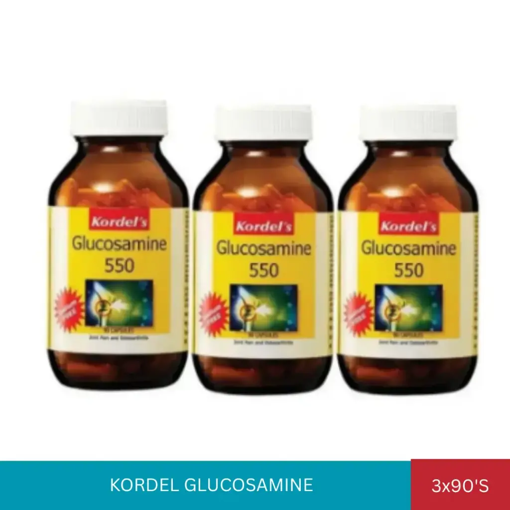 KORDEL GLUCOSAMINE 550MG (3x90'S)