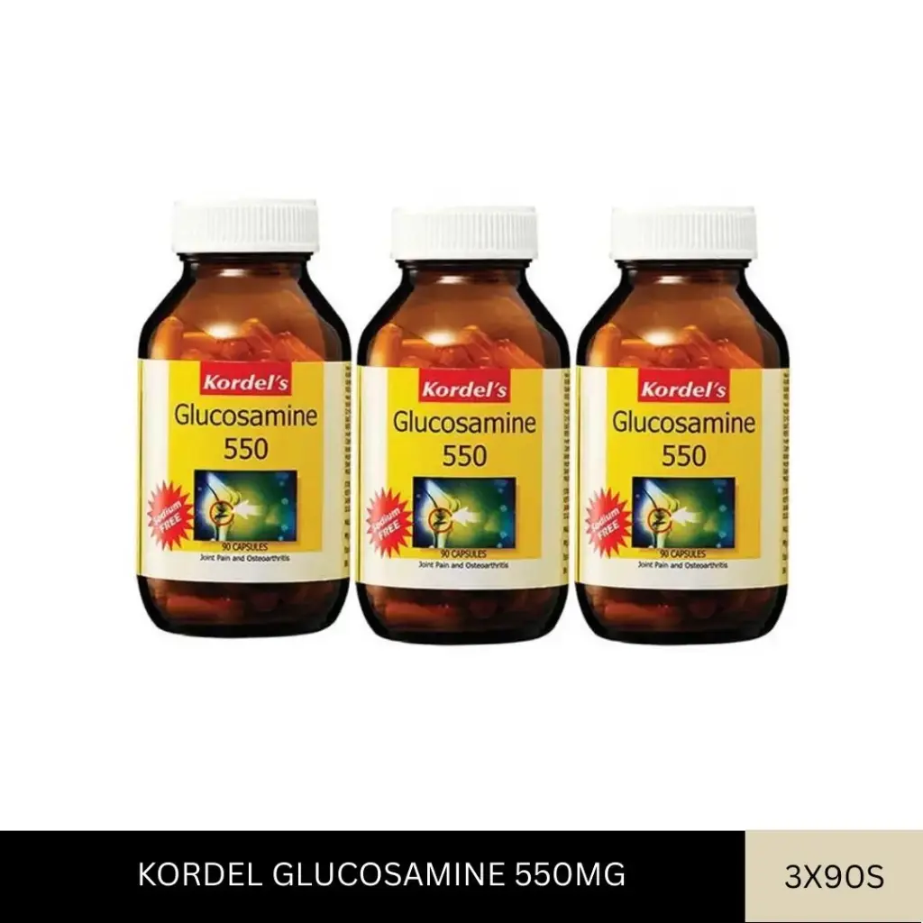 KORDEL GLUCOSAMINE 550MG (3x90'S)