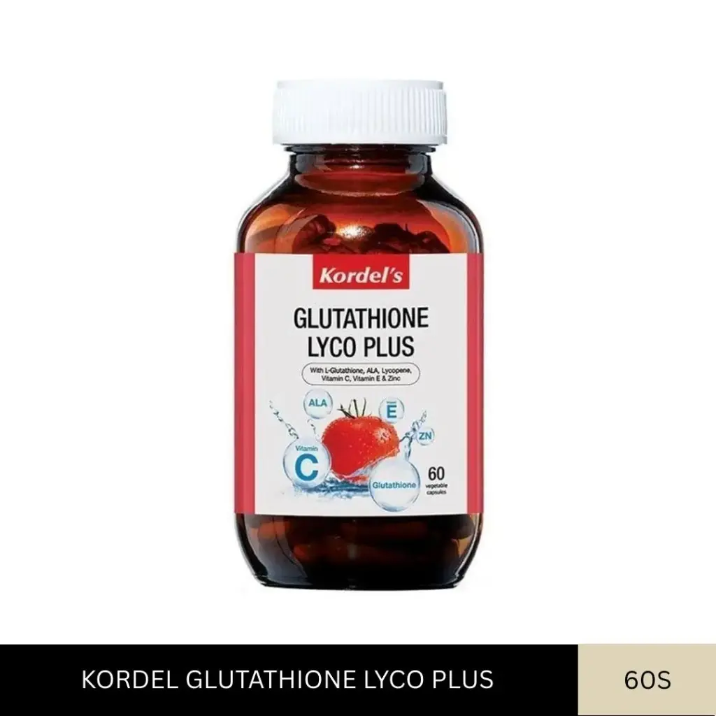 KORDEL GLUTATHIONE LYCO PLUS (60'S)