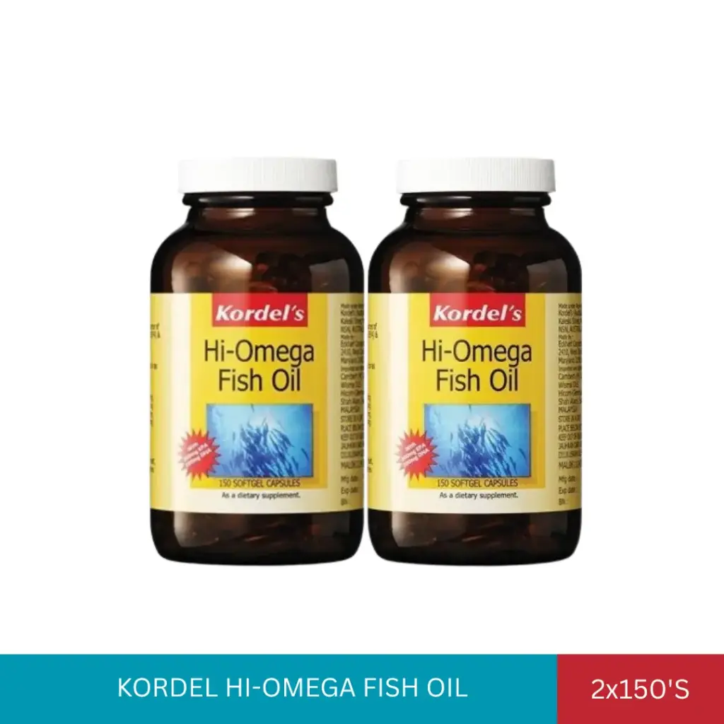 KORDEL HI-OMEGA FISH OIL (2x150'S)*