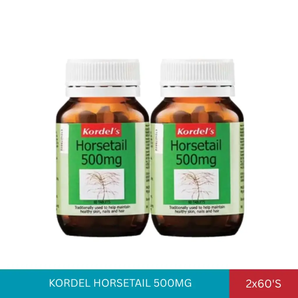 KORDEL HORSETAIL 500MG (2x60'S)*