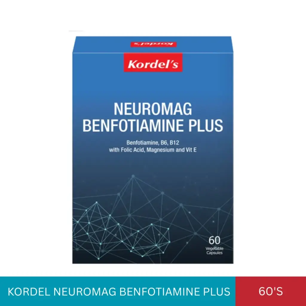 KORDEL NEUROMAG BENFOTIAMINE PLUS (60'S)#