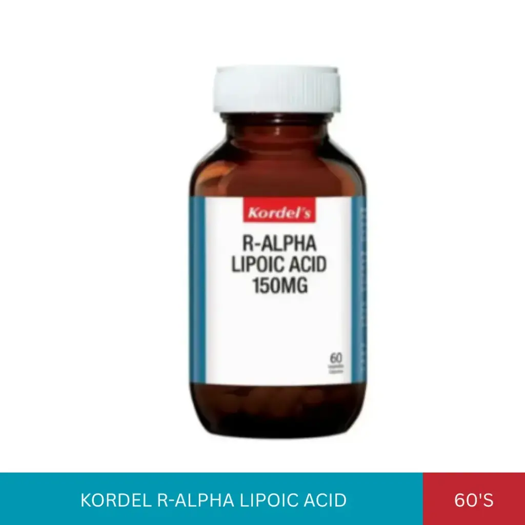 KORDEL R-ALPHA LIPOIC ACID 150MG (60'S)