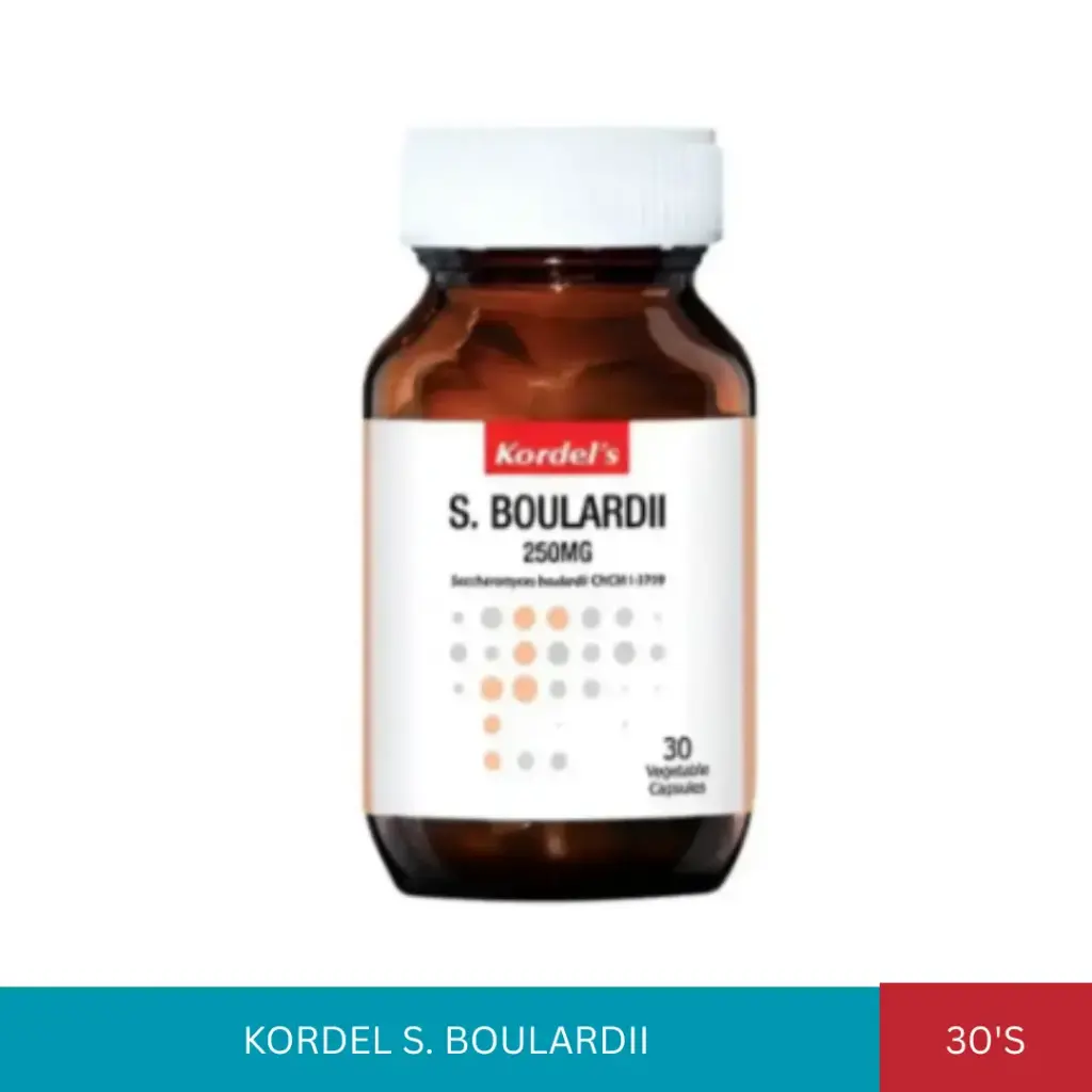 KORDEL S. BOULARDII 250MG (30'S)