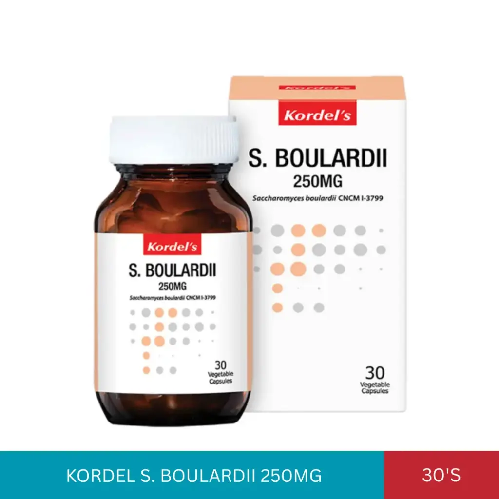 KORDEL S. BOULARDII 250MG (30'S)
