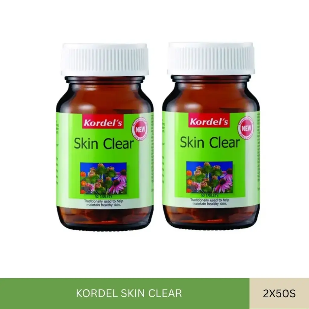 KORDEL SKIN CLEAR (2x50'S)