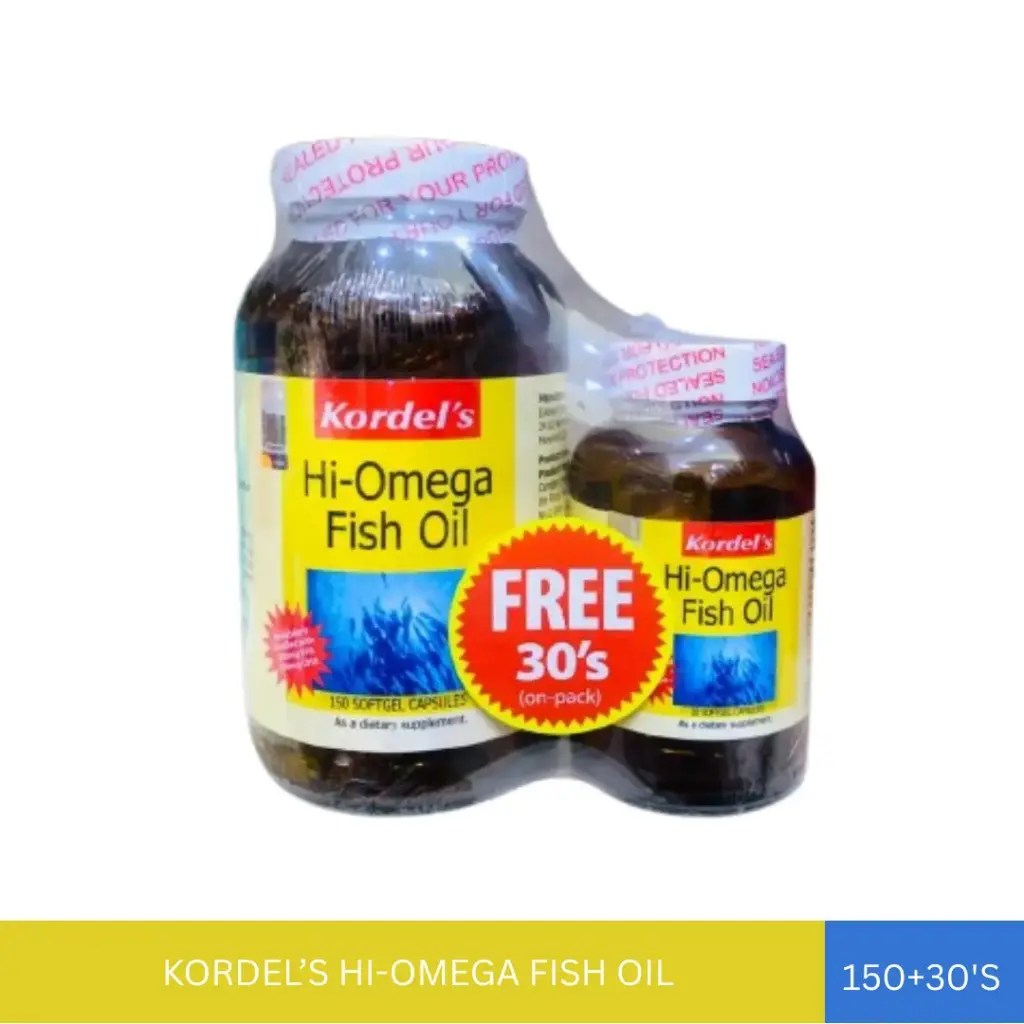 KORDEL HI-OMEGA FISH OIL (150'S+30'S)#