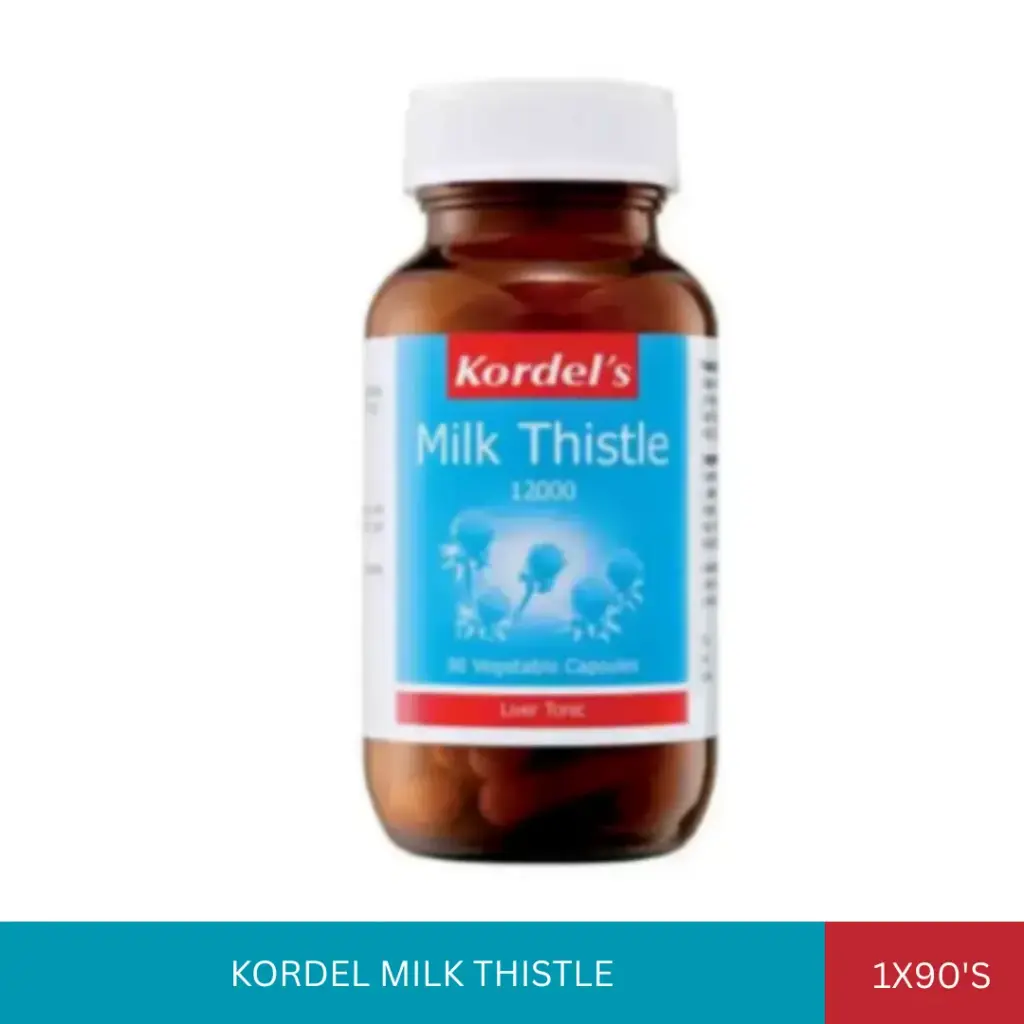 KORDEL MILK THISTLE 12000MG (1X90'S)