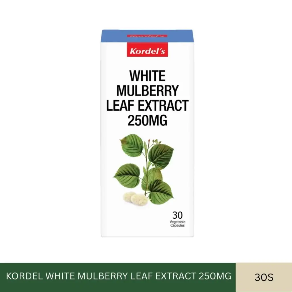KORDEL WHITE MULBERRY LEAF EXTRACT 250MG (30'S)
