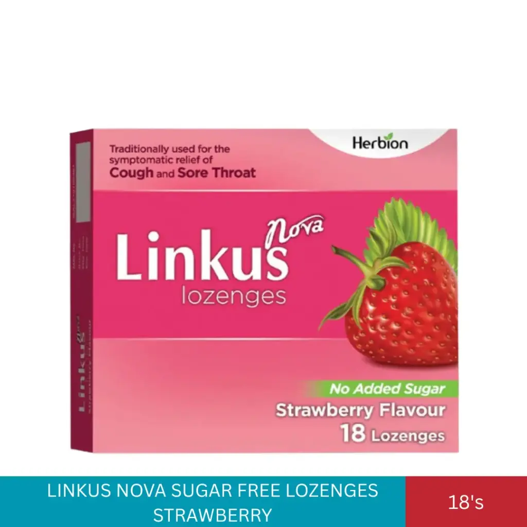 LINKUS NOVA SUGAR FREE STRAWBERRY FLAVOUR (18'S)