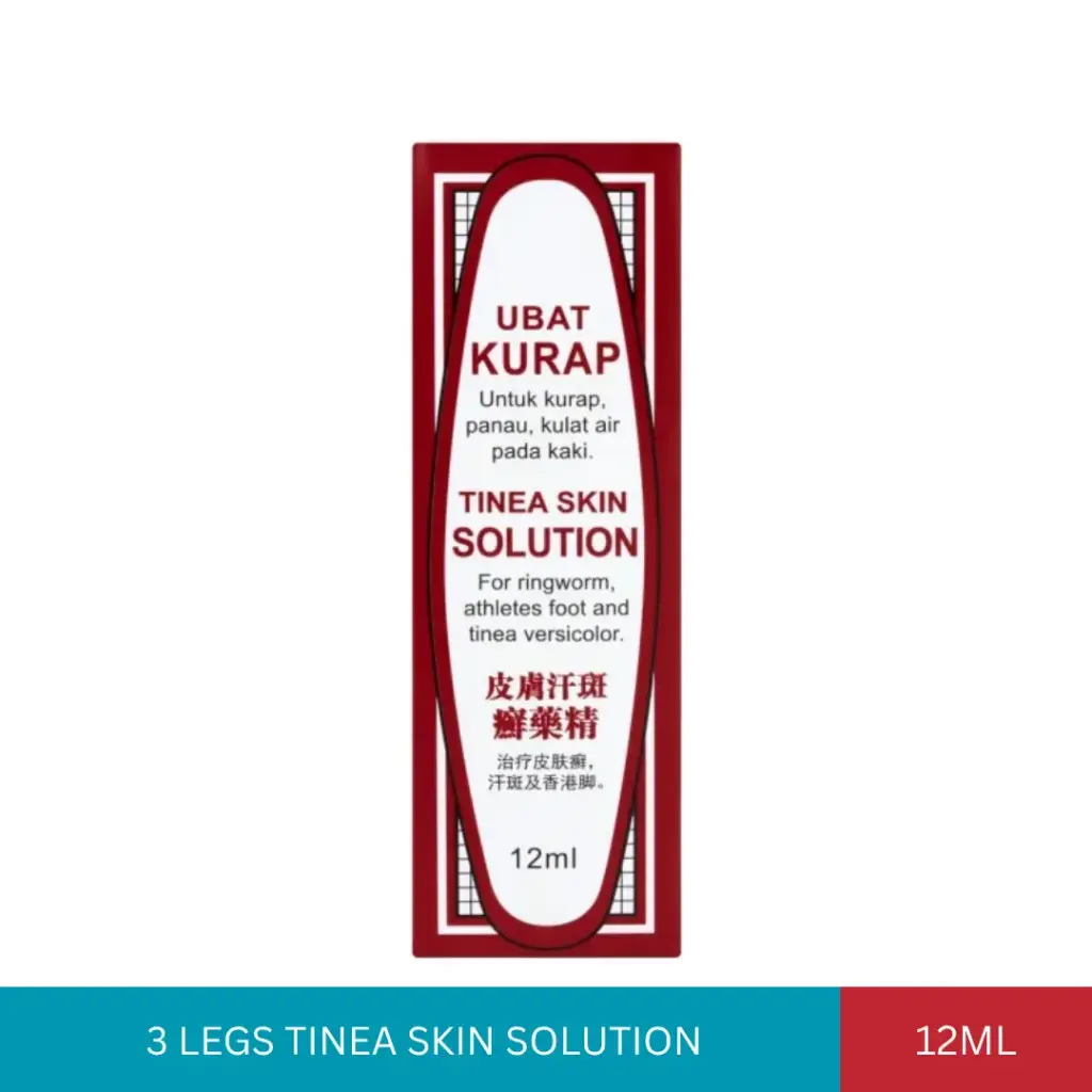 3 LEGS TINEA SKIN SOLUTION (12ML)#