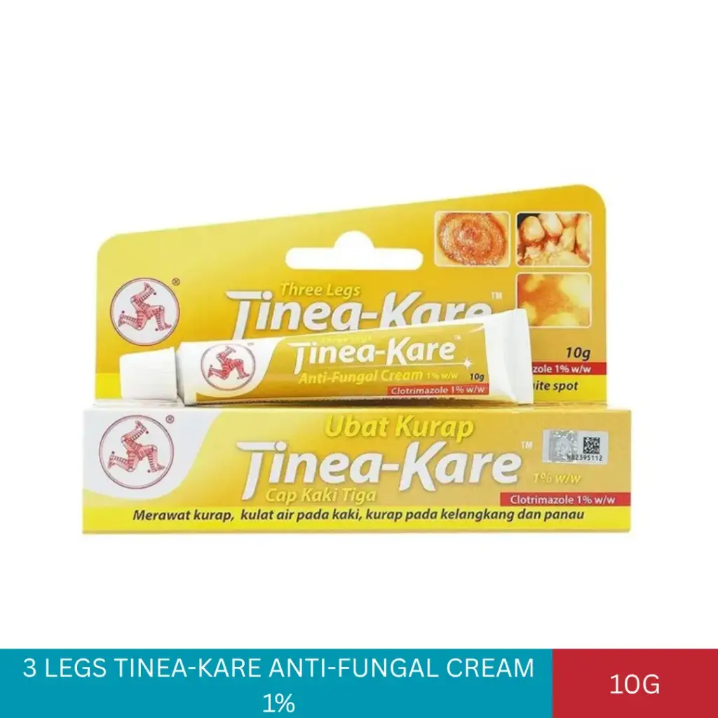 3 LEGS TINEA-KARE ANTI-FUNGAL CREAM 1% (10G)#