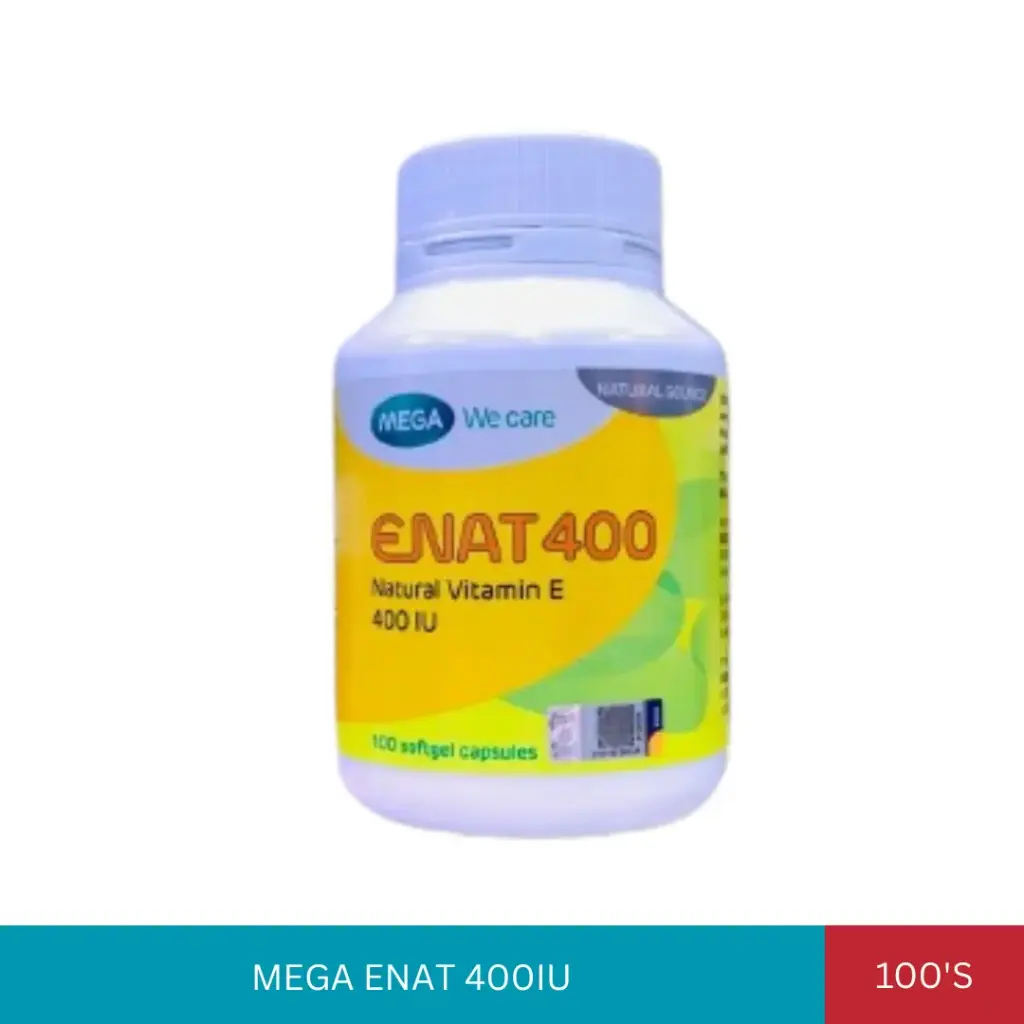 MEGA ENAT 400IU (100'S)#