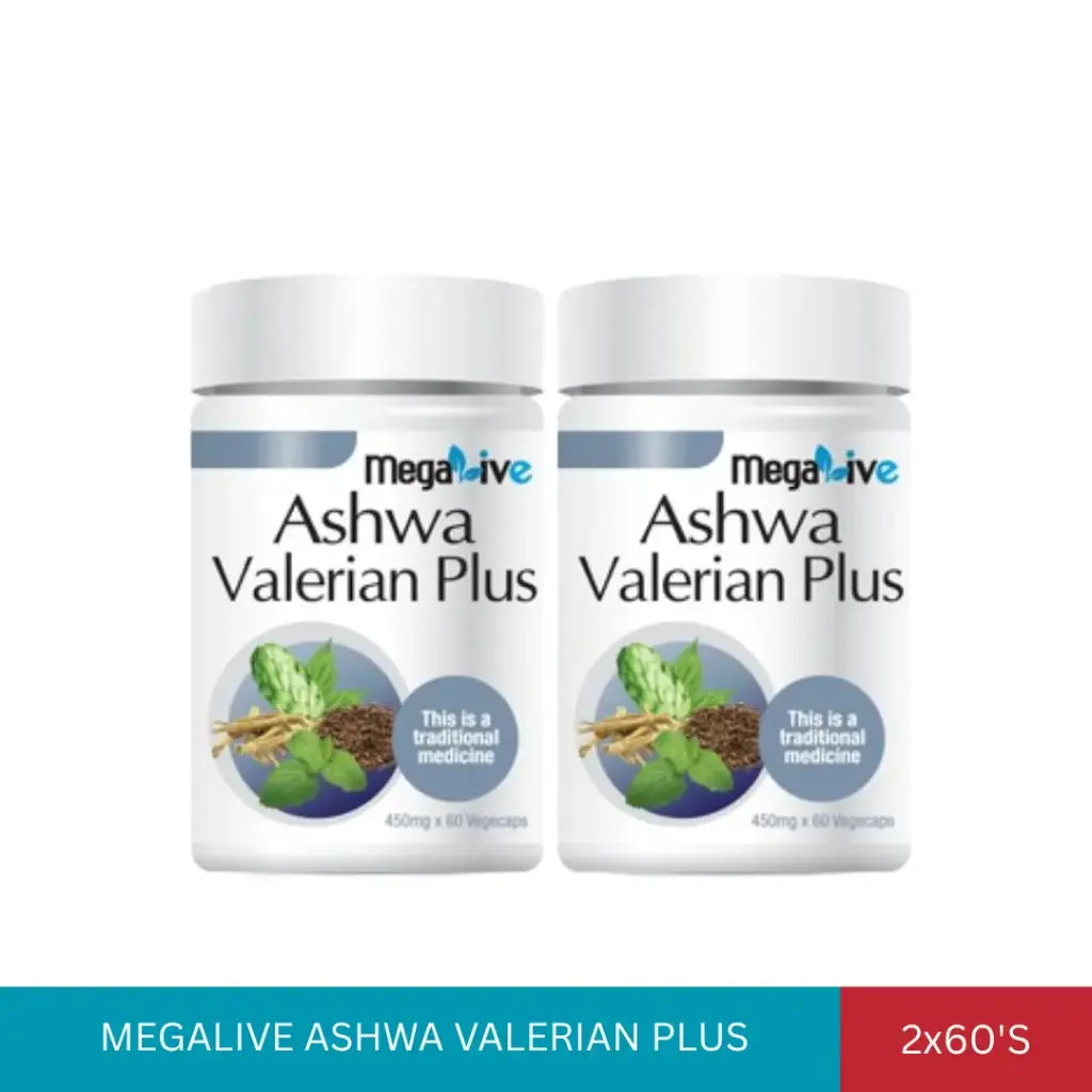MEGALIVE ASHWA VALERIAN PLUS (2x60'S)*