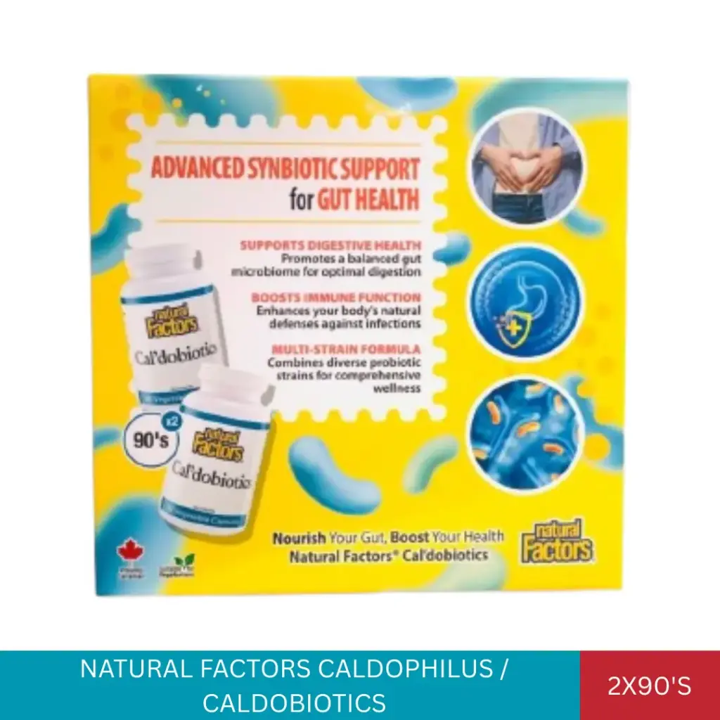 NATURAL FACTORS CALDOPHILUS / CALDOBIOTICS (2X90'S)*