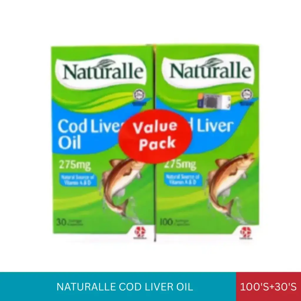 NATURALLE COD LIVER OIL(100'S+30'S)