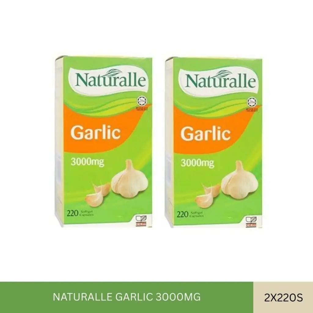 NATURALLE GARLIC 3000MG (2X220'S)