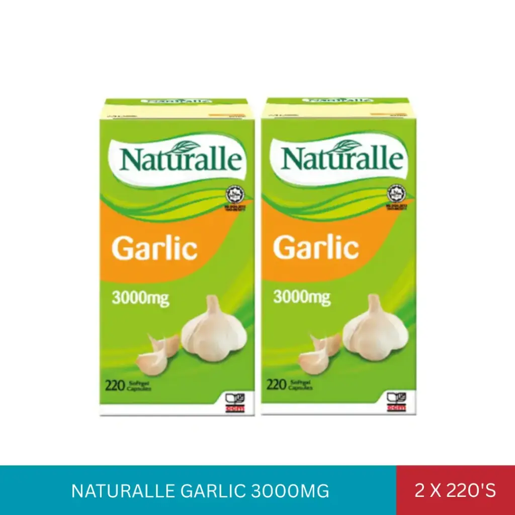 NATURALLE GARLIC 3000MG (2X220'S)