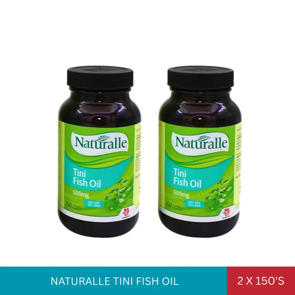NATURALLE TINI FISH OIL (2X150'S)