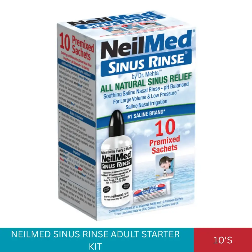 NEILMED SINUS RINSE ADULT STARTER KIT (1'S)#