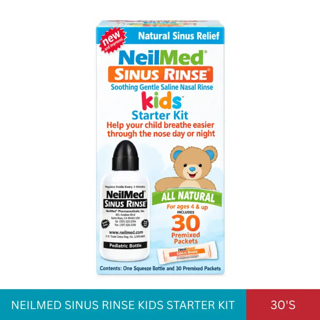 NEILMED SINUS RINSE KIDS STARTER KIT FREE (30'S)#