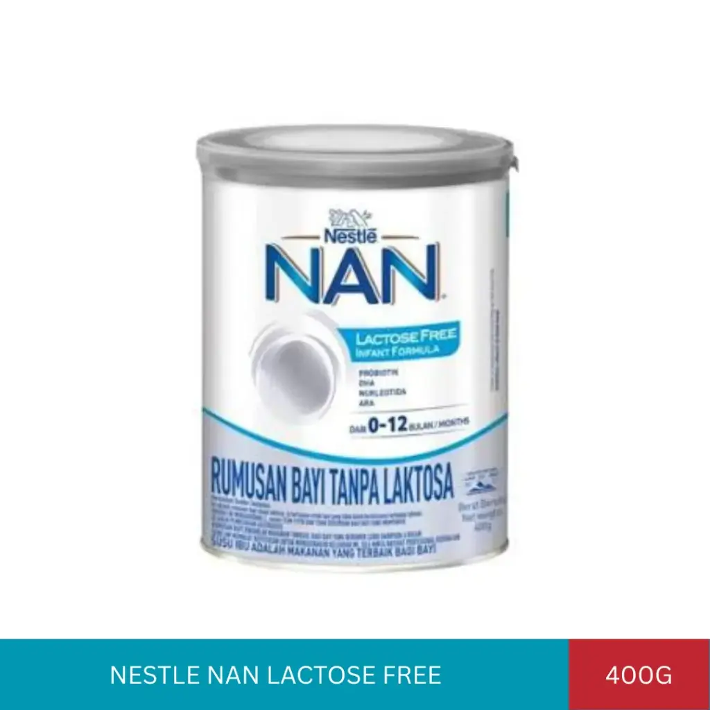 NESTLE NAN LACTOSE FREE 0-12 (400G)