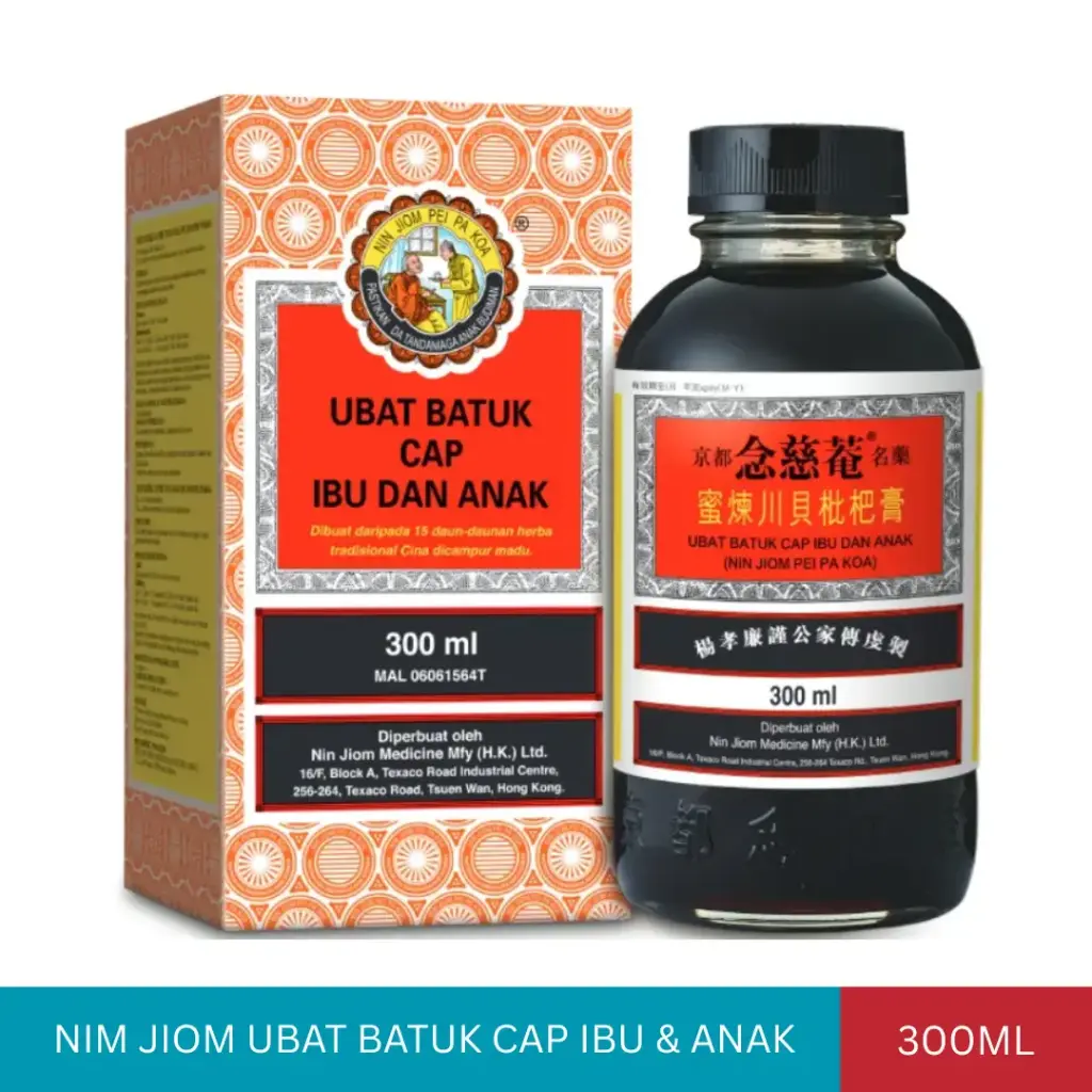 NIM JIOM UBAT BATUK CAP IBU & ANAK (300ML)#