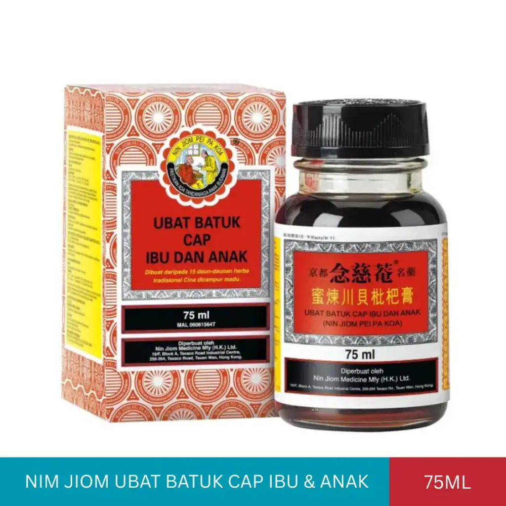 NIM JIOM UBAT BATUK CAP IBU & ANAK (75ML)#