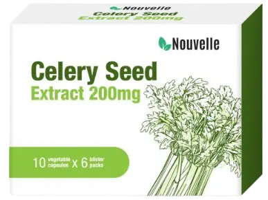 NOUVELLE CELERY SEED EXTRACT 200MG (60'S)#