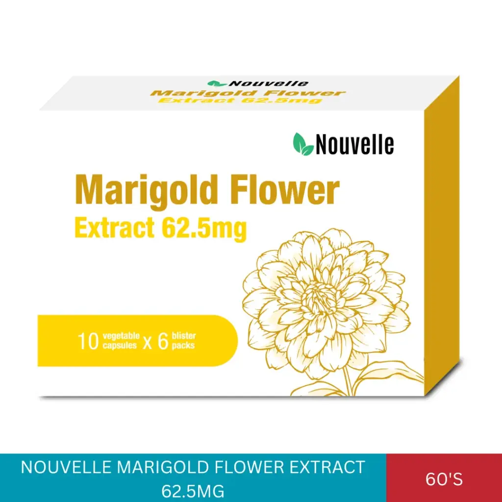 NOUVELLE MARIGOLD FLOWER EXTRACT 62.5MG (60'S)#