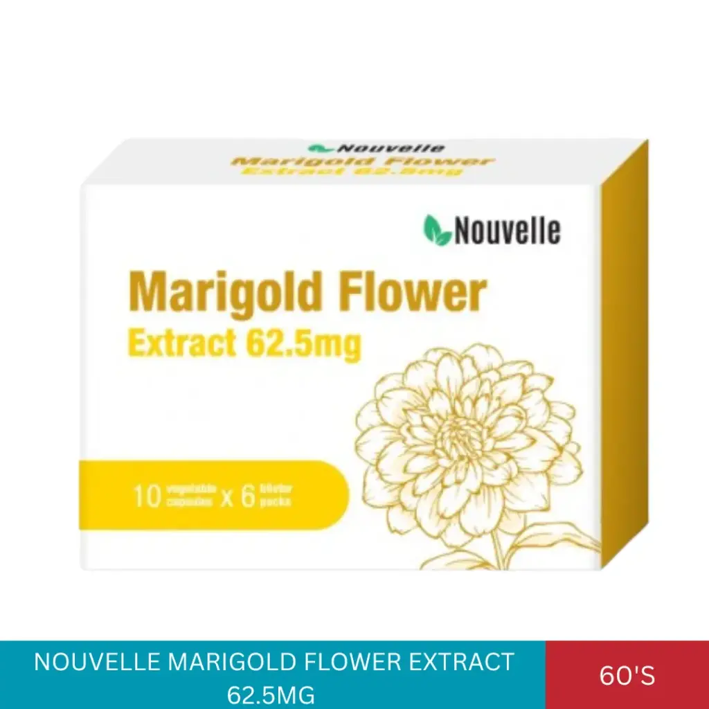NOUVELLE MARIGOLD FLOWER EXTRACT 62.5MG (60'S)#