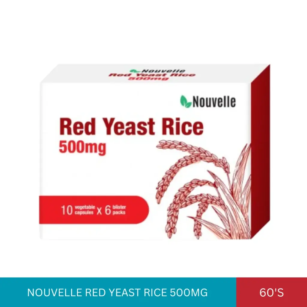 NOUVELLE RED YEAST RICE 500MG (60'S)#