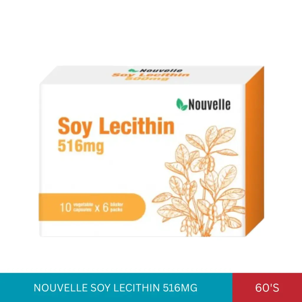 NOUVELLE SOY LECITHIN 516MG (60'S)#