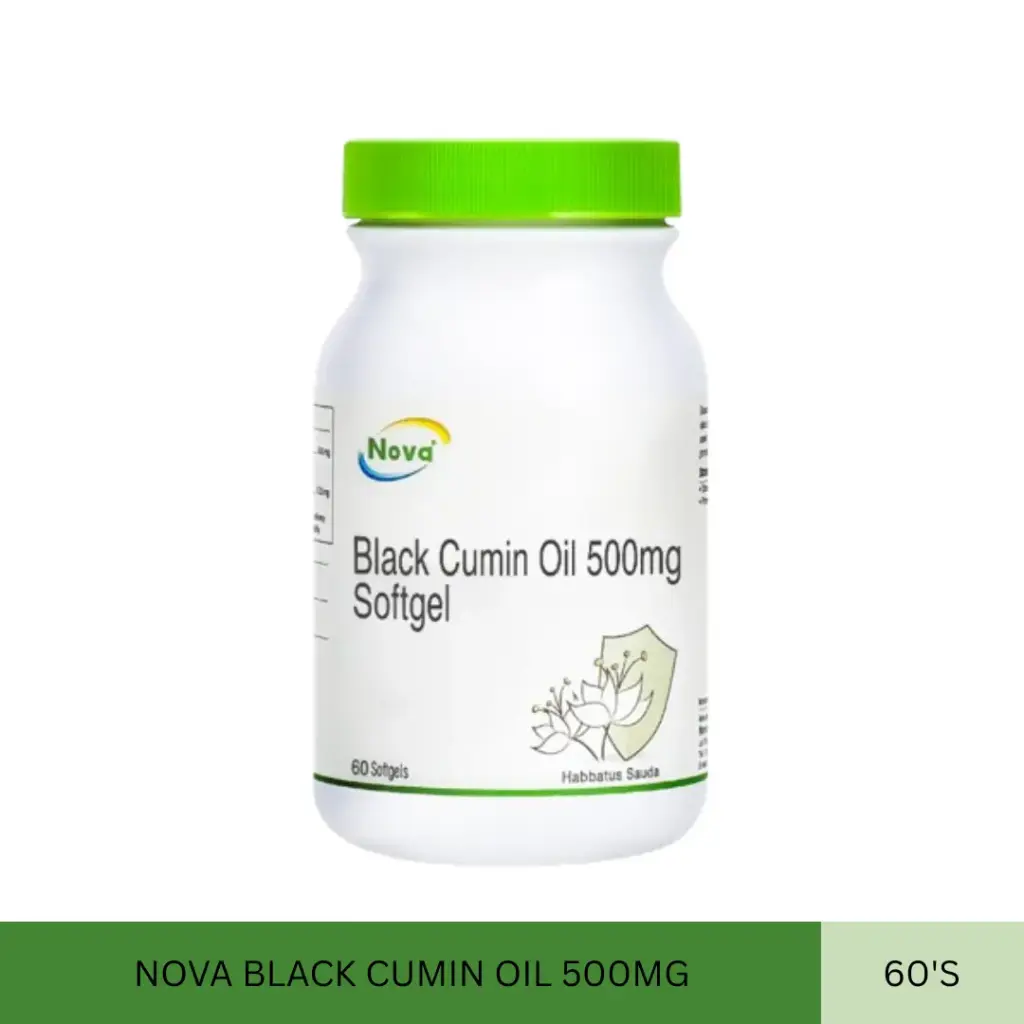 NOVA BLACK CUMIN OIL 500MG (60'S)*