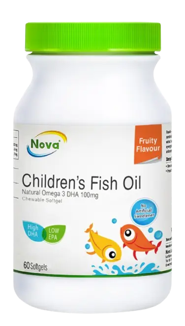 NOVA CHILDREN'S FISH OIL (60'S)